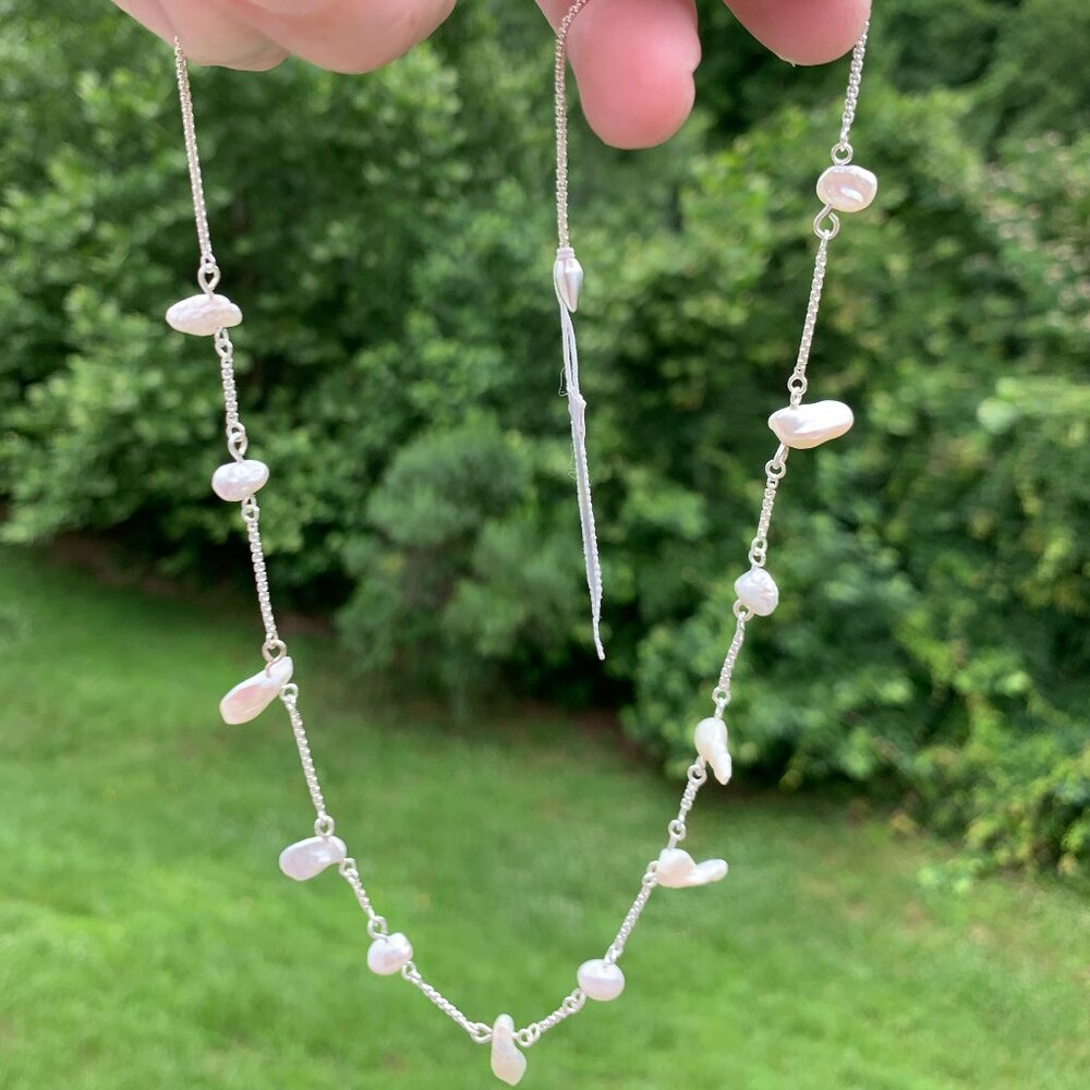 KENDRA SCOTT • Krissa Bright Silver Choker